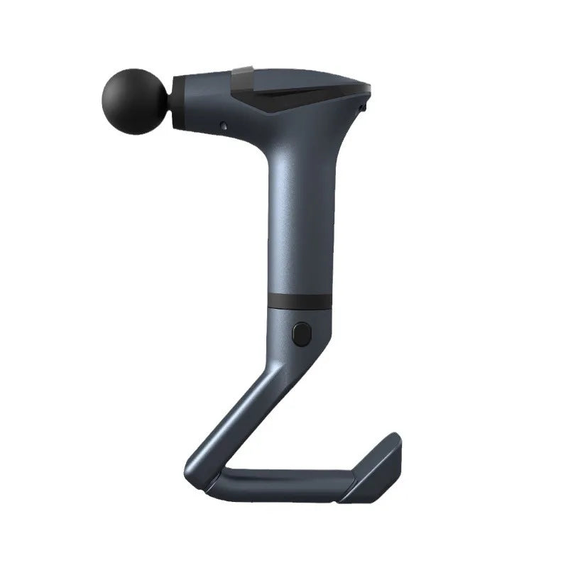 New fascia gun with extended handle, fascia gun with multi frequency conversion, muscle relaxation, massage and vibration gun