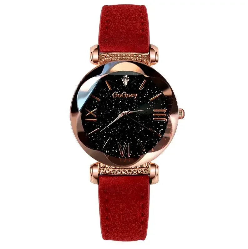 Women Watches Watch for Women Ladies Starry Sky Quartz Wristwatch Montre Femme Reloj Mujer Horloges Vrouwen Relógio Clocks