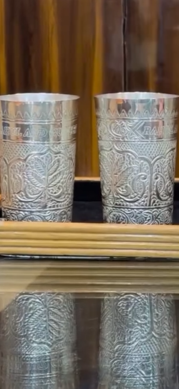 Elegant, health-conscious, premium-quality silver drinkware.