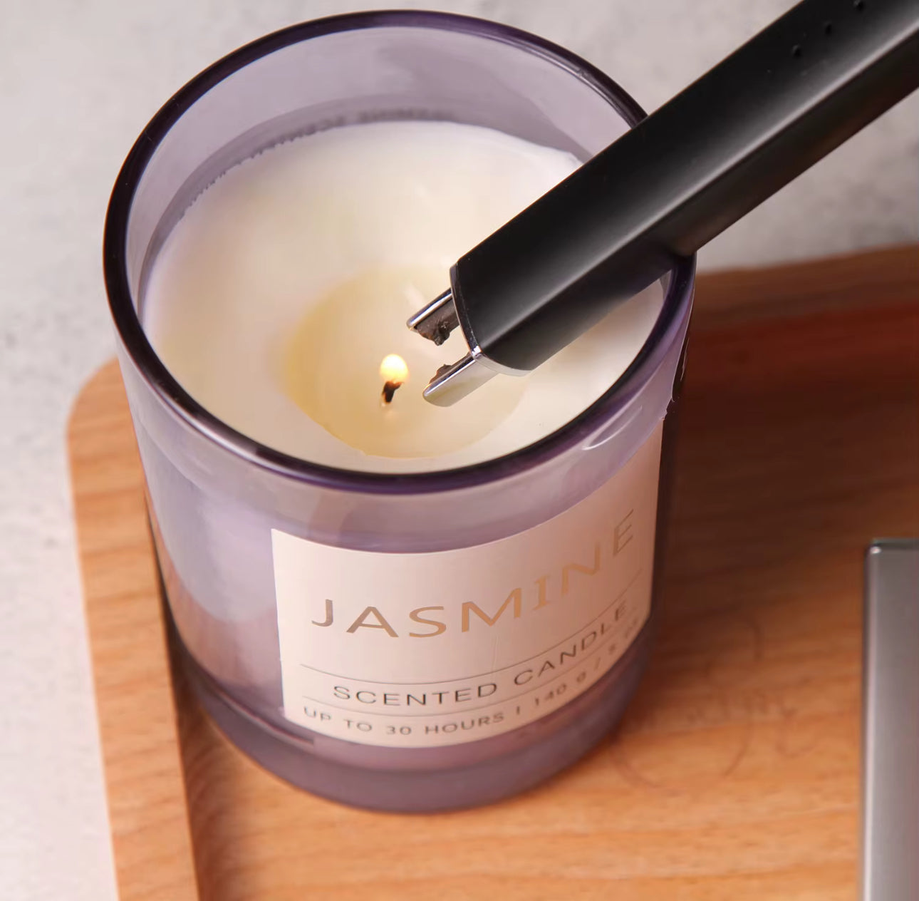 Electric Candle Lighter, USB Rechargeable Flameless Arc Lighter, Windproof & Safe