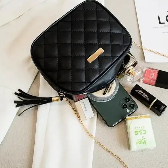 Hot Selling Women's One-Shoulder Canvas Bag Smart Home Product with Leather Purses for Students Carrying