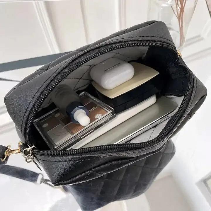 Hot Selling Women's One-Shoulder Canvas Bag Smart Home Product with Leather Purses for Students Carrying