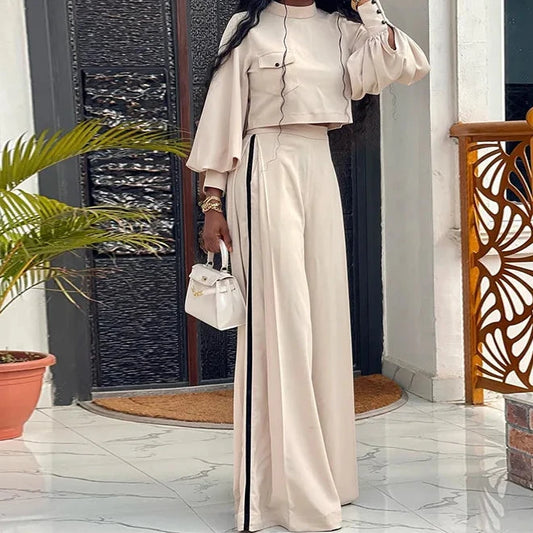 Spring Women's Casual Loose Sets Top And Set American Clothing Wholesale