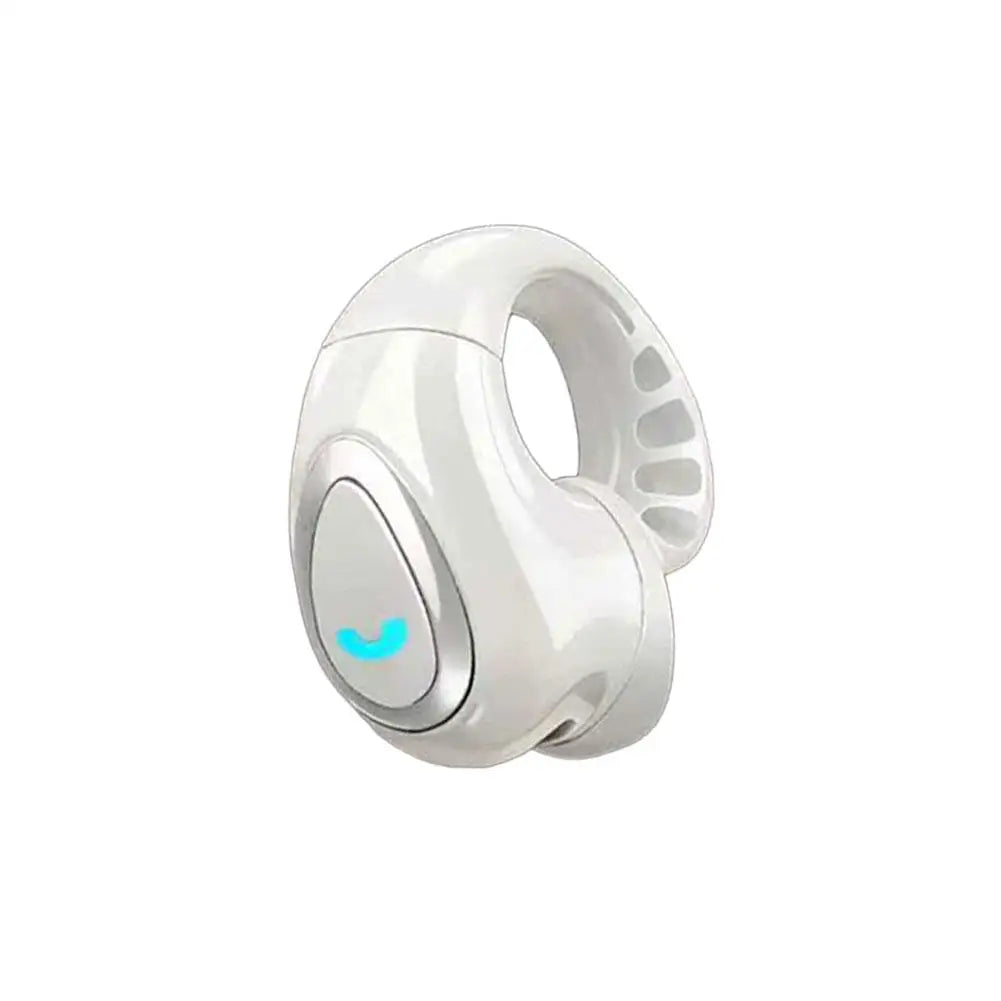 Bluetooth Wireless Ear-clip Single Headphone Open-Ear Air Conduction Earbuds Clip-On Single Headset HIFI Stereo Sound Earphone