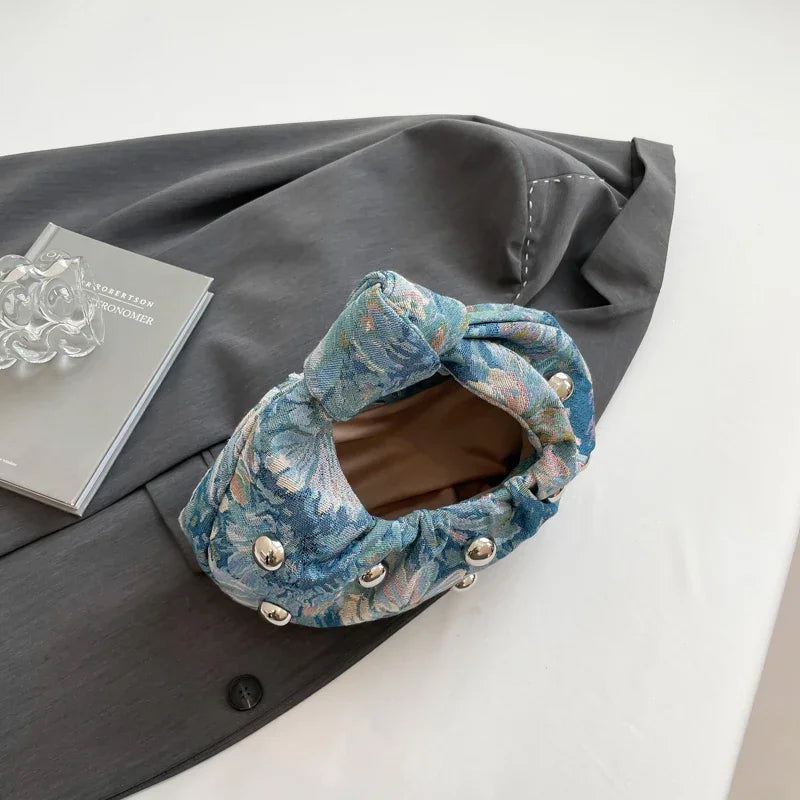 Handbags for Women 2025 New Luxury Designer Brand Pleated Cloud Bags Fashion Knotted Handle Clutch Bag Hobo Handbag Purse