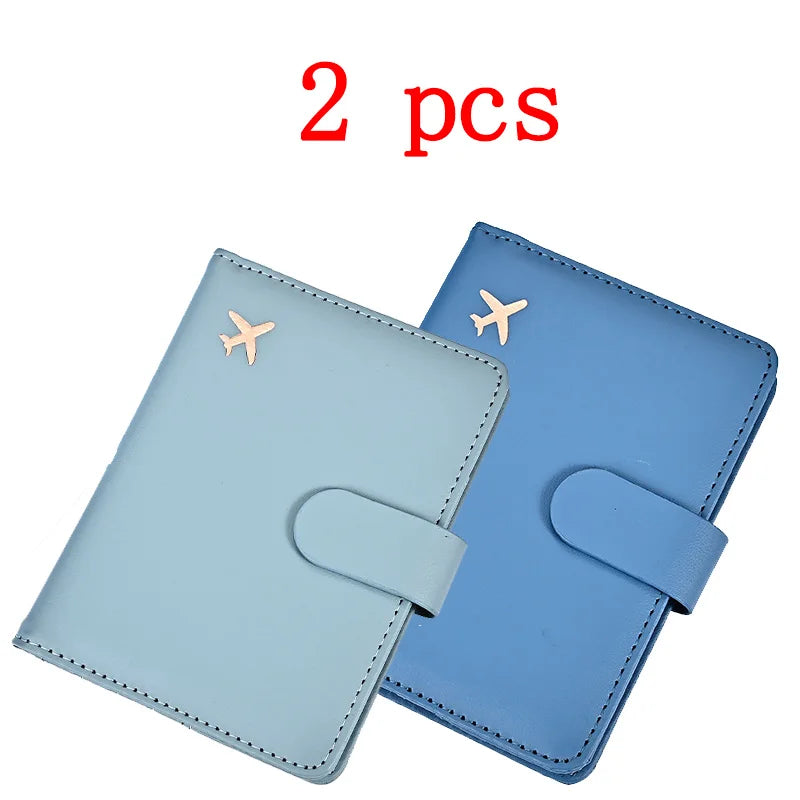 RFID Passport Cover Case Multi Passport Holder Multifunctional Passport ID Credit Card Holder Travel Wallet Travel Accessories