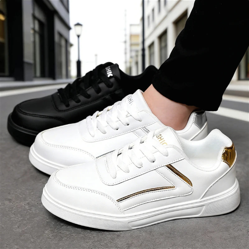 Women's All Black Casual Sneakers Fashion Platform Sole Shoes Non-Slip Comfortable Daily Walking Work Outdoor Footwear 2026 New