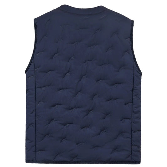 Winter Men's Vest Jackets Waterproof Outerwear Button Sleeveless Coats Warm Jacket Casual Lightweight Thick Sherpa Lined Vests