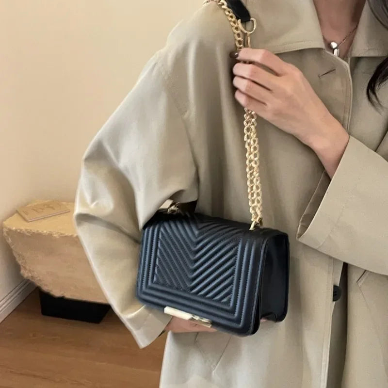 Fashion Small Handbags for Women 2026 Trend Designer Luxury Shoulder Crossbody Bags Female Pu Leather Sling Hand Messenger Bag