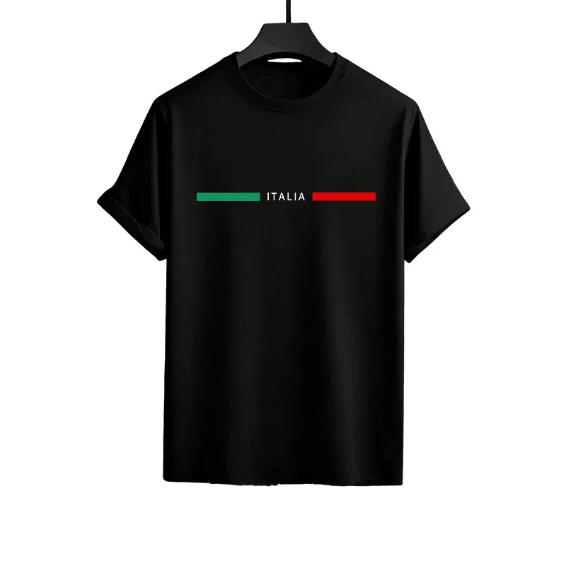 Mens Tracksuit Tee And Shorts Set Urban Casual Fashion Summer Outdoor Comfort Sportswear Home Wear Male T-shirt Outfit