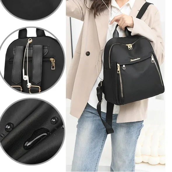 Backpack for Women - Lightweight College Daypack, Trendy Travel Rucksack (Water-Resistant Campus Bookbag)