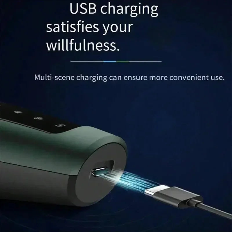 9D Electric Shavers For Men Waterproof Electric Trimmer Razor Wet  Dry Use Rechargeable Battery Rotary Shavers Machine Shaving