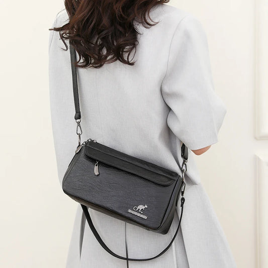 Women Bag woman's handbag new trend vintage Crossbody Bag for Women Fashion Shoulder Bags Handbag PU Leather luxury Design bags