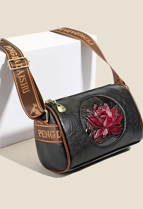 Casual Women Handbag Soft Leather Shoulder Crossbody Bags for Women 2026 New Fashion Print Ladies Messenger Tote Bag